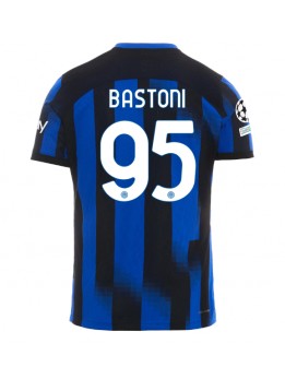 Inter Milan Alessandro Bastoni #95 Heimtrikot 2023-24 Kurzarm